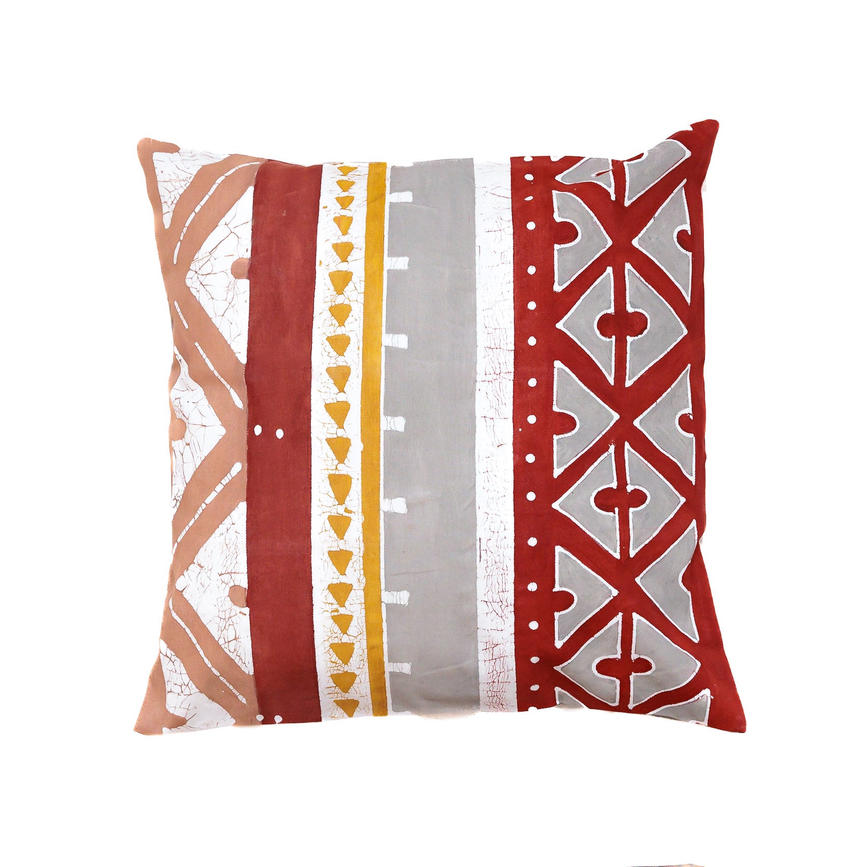 Atlas Multiprint Cushion Cover - Handmade by TRIBAL TEXTILES - Handcrafted Home Decor Interiors - African Made