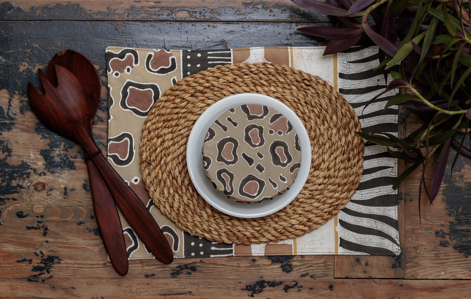 Mkupo Table Mats - Handmade by TRIBAL TEXTILES - Handcrafted Home Decor Interiors - African Made