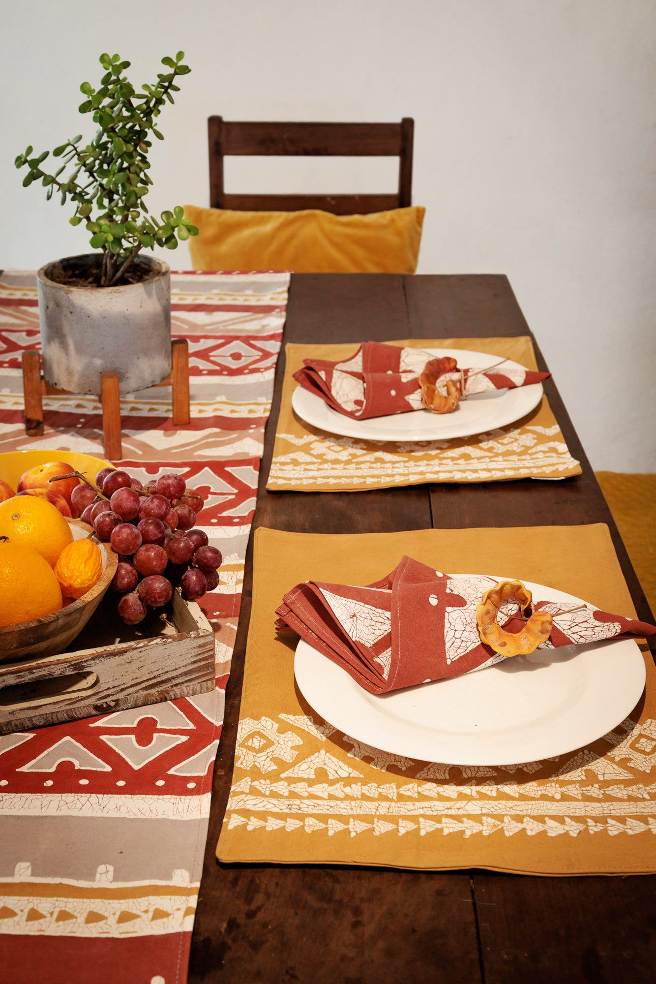 Atlas Table Mats - Handmade by TRIBAL TEXTILES - Handcrafted Home Decor Interiors - African Made