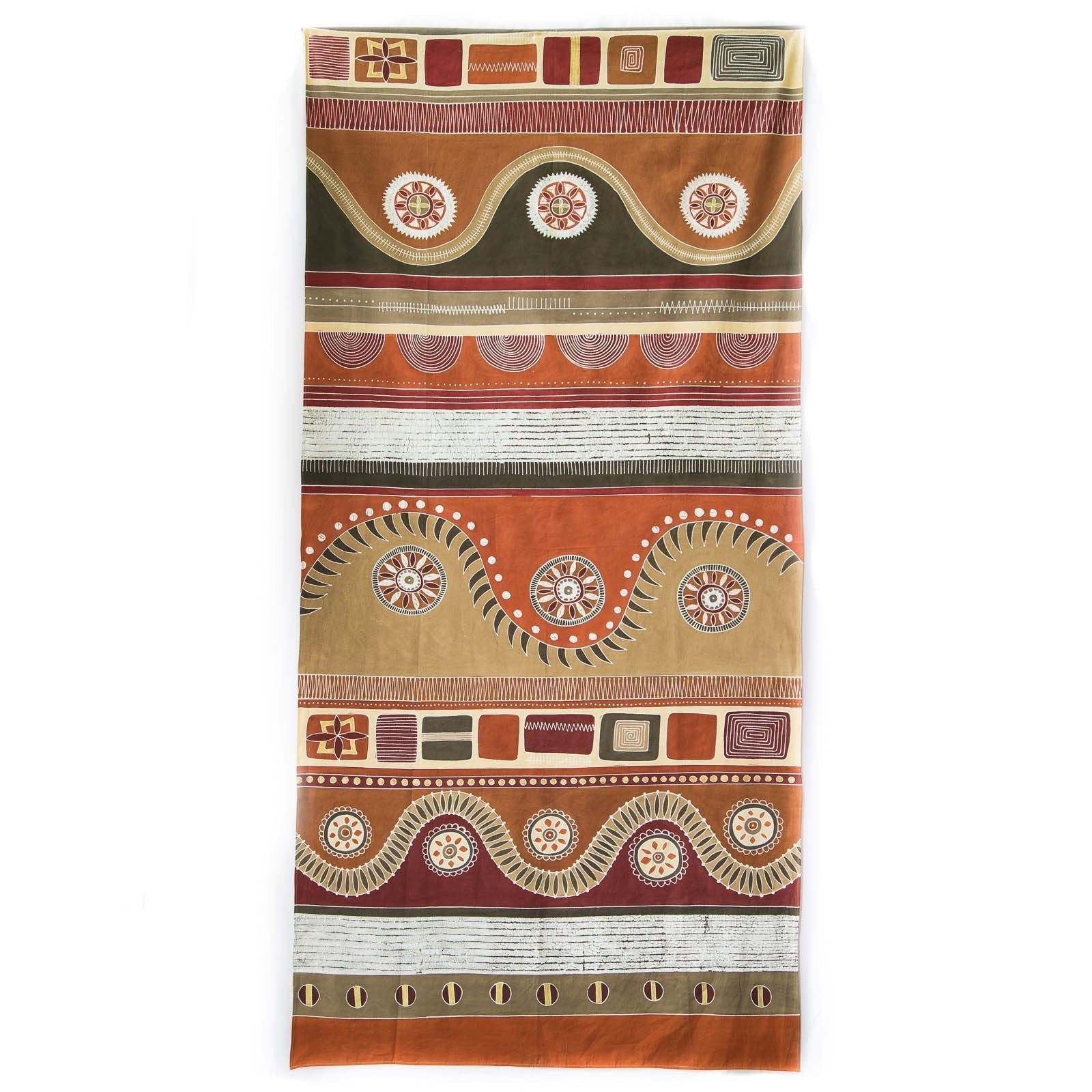 Mali Sienna Tablecloth - Handmade by TRIBAL TEXTILES - Handcrafted Home Decor Interiors - African Made