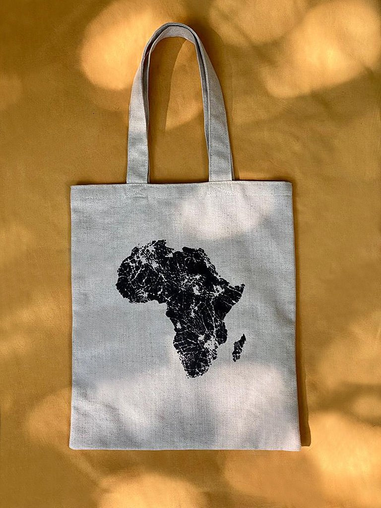 Africa Tote Bag (Limited Edition) - Handmade by TRIBAL TEXTILES - Handcrafted Home Decor Interiors - African Made