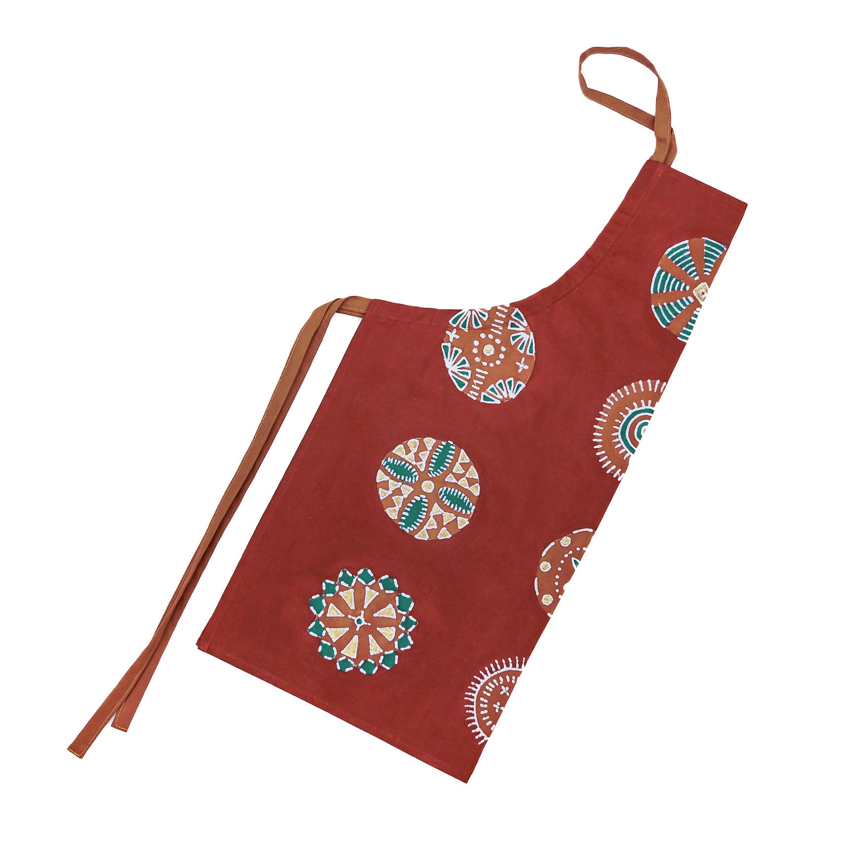 Kuosi Festive Aprons - Hand Painted by TRIBAL TEXTILES - Handcrafted Home Decor Interiors - African Made