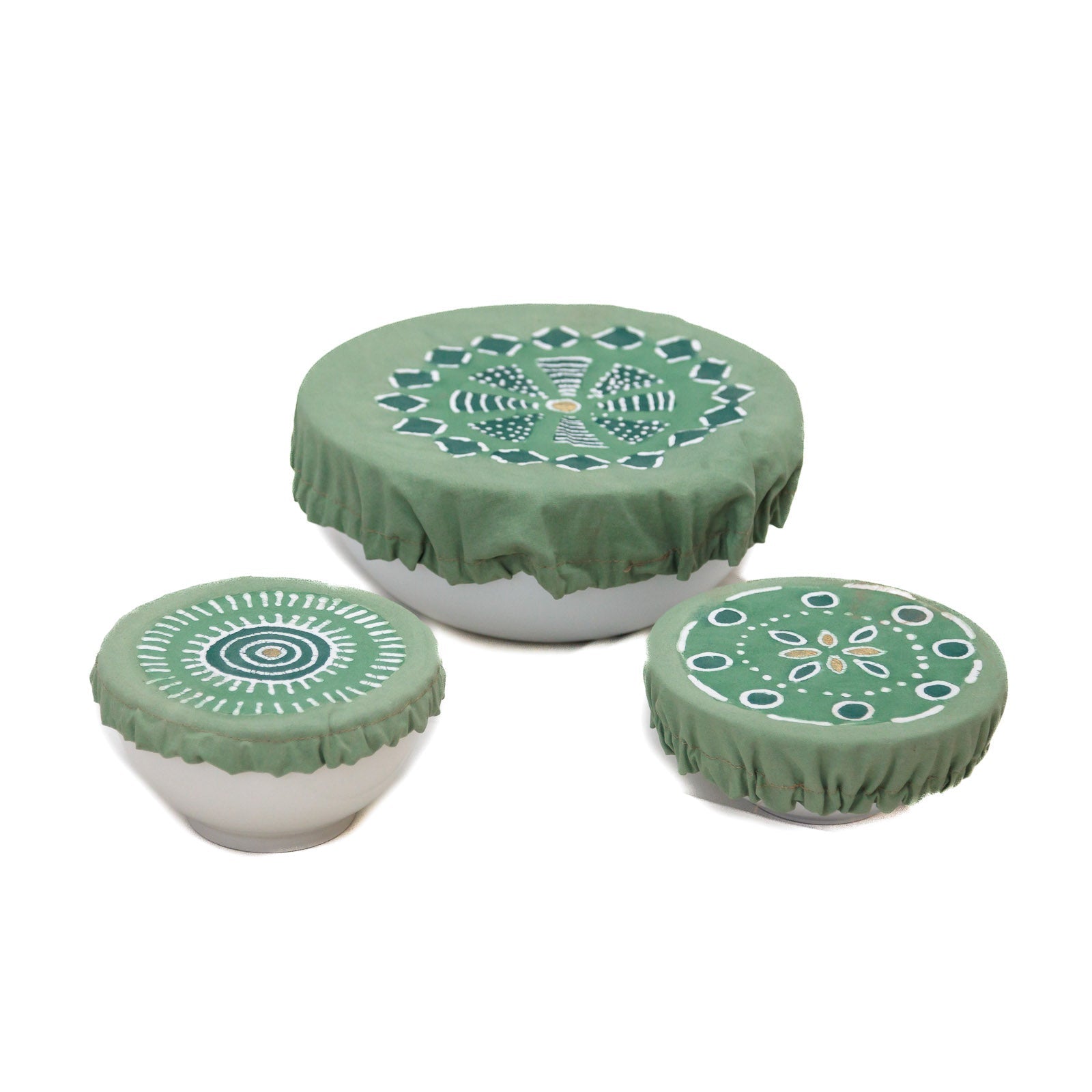 Kuosi Jade Bowl Covers Set