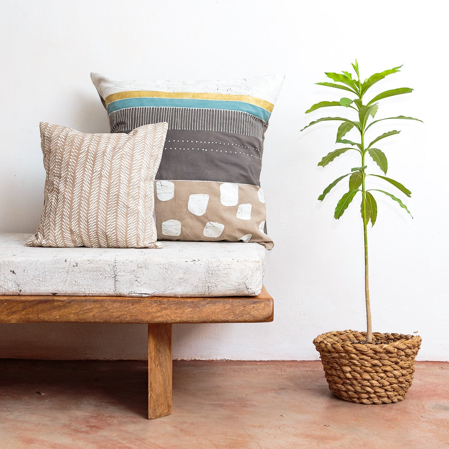 Tribal-inspired Multiprint Cushions for stylish living