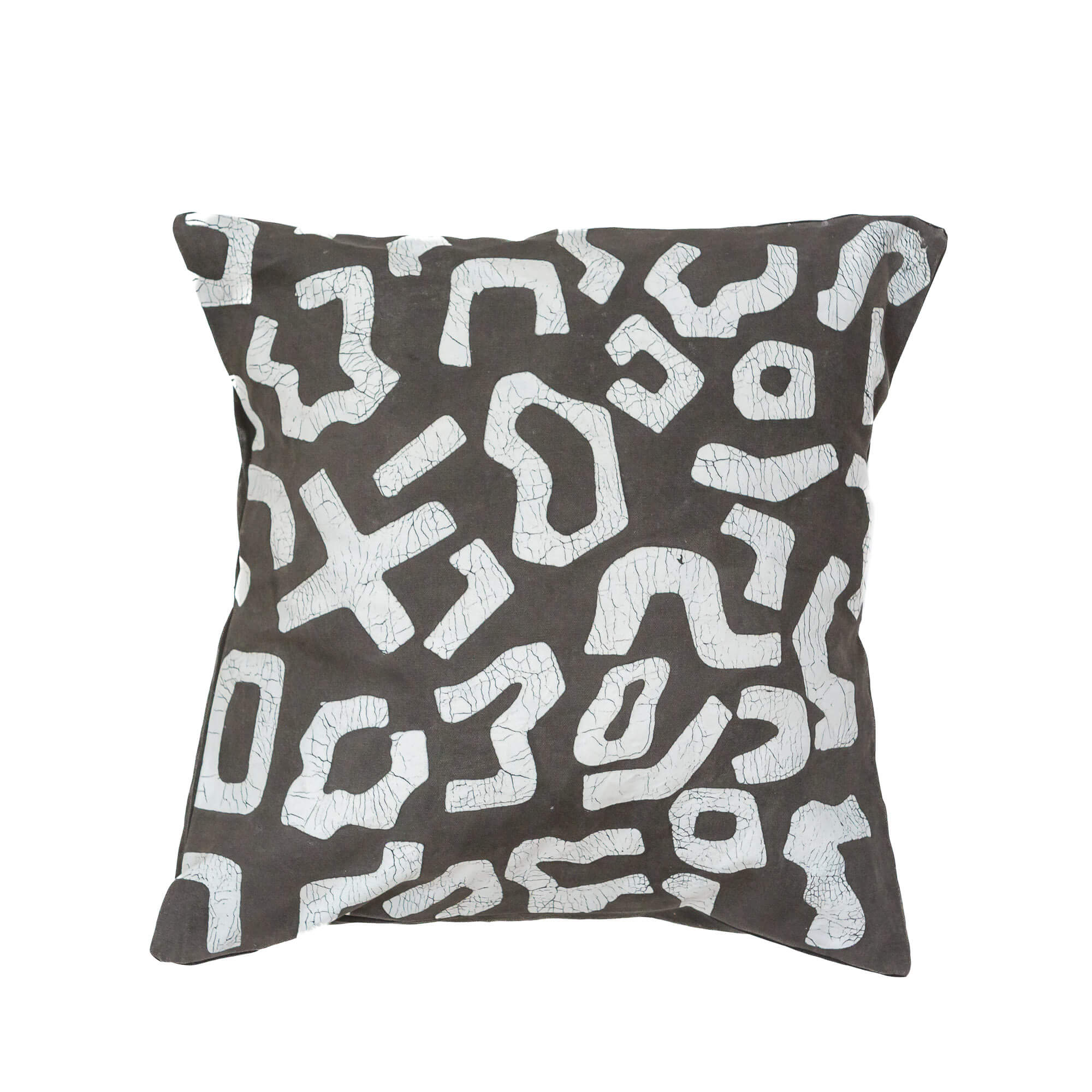 Kuba Charcoal Filled Cushion Cover