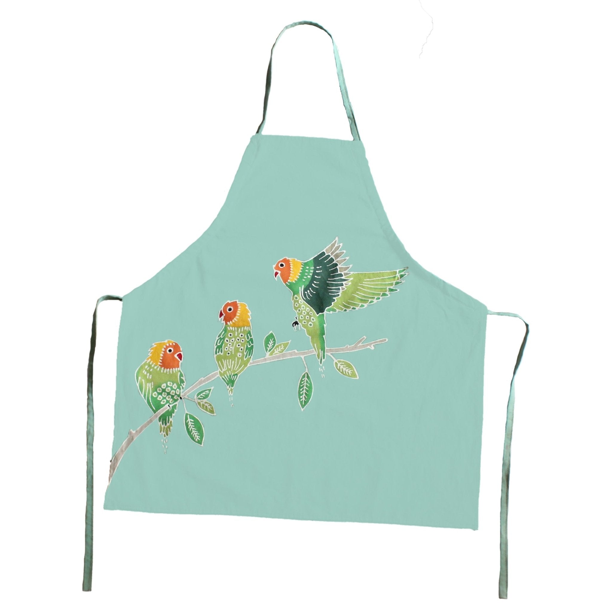 Papiko Lovebird Apron - Handmade by TRIBAL TEXTILES - Handcrafted Home Decor Interiors - African Made
