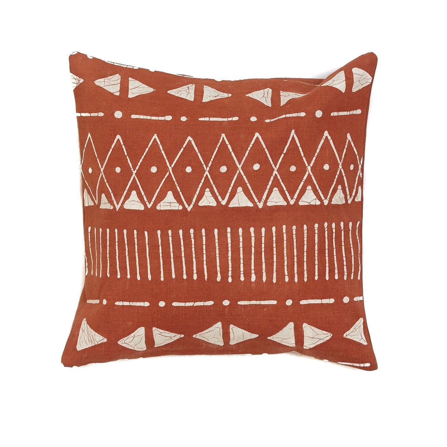 Matika Rust Linear Cushion Cover