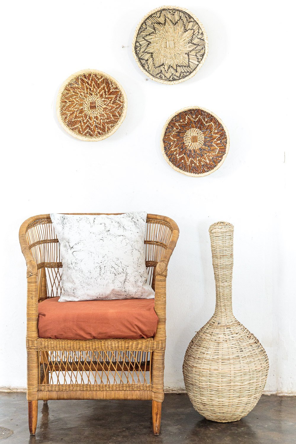 Tonga Baskets - Weaving by TRIBAL TEXTILES - Handcrafted Home Decor Interiors - African Made
